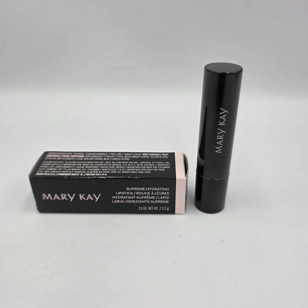 Mary Kay Supreme Hydrating Lipstick Festive‎ Pink .11 oz. New in Box